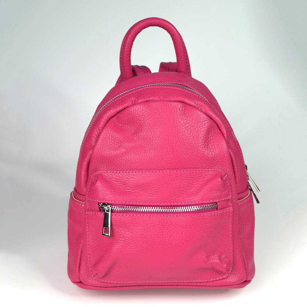 
                      
                        Rucsac Din Piele Naturala Mediu - Fuchsia
                      
                    