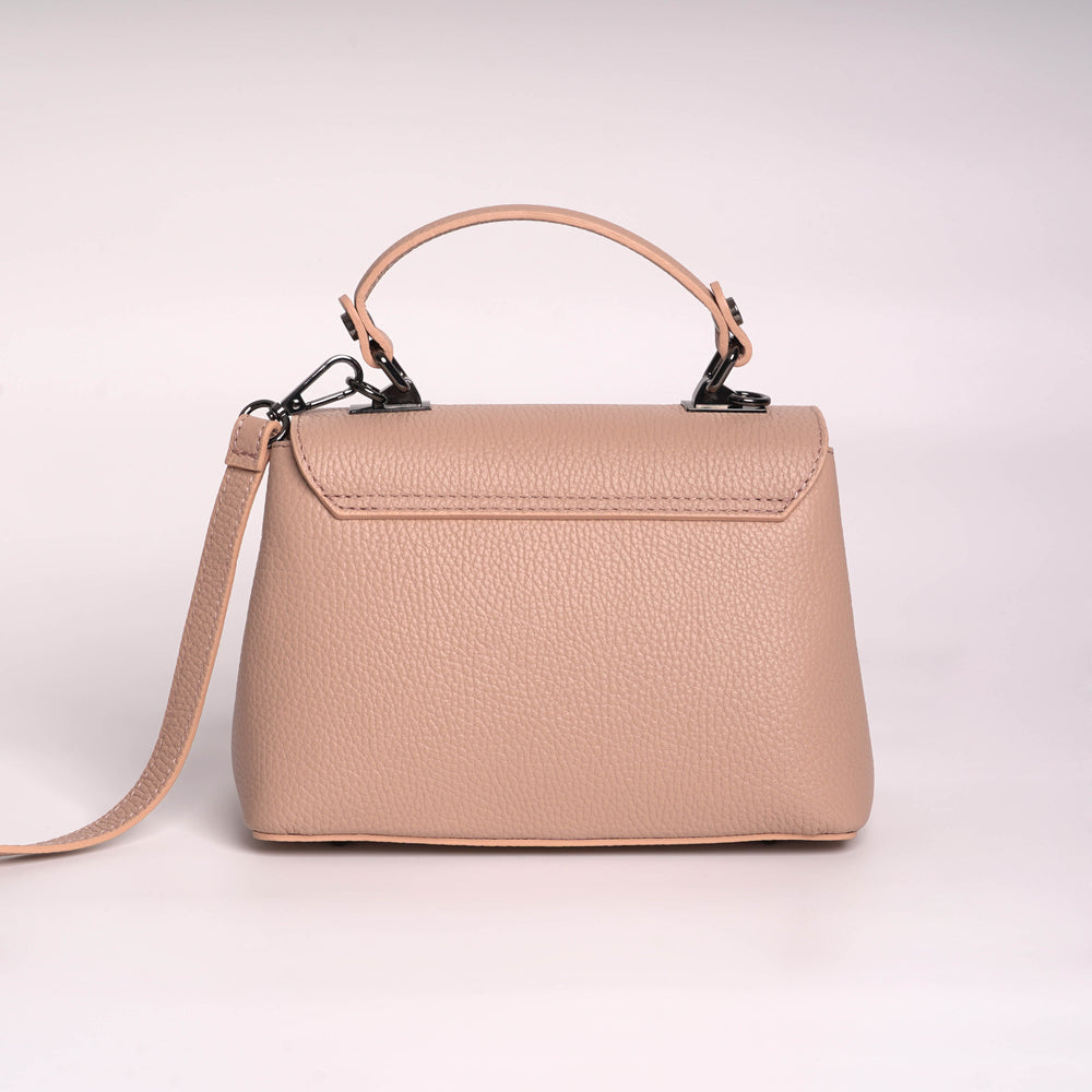 
                      
                        Geanta Din Piele Naturala Medie Cu Maner Crossbody Ellen - Pudra
                      
                    