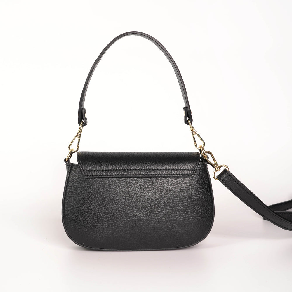 
                      
                        Geanta Din Piele Naturala Mica Crossbody Ingrid - Neagra
                      
                    