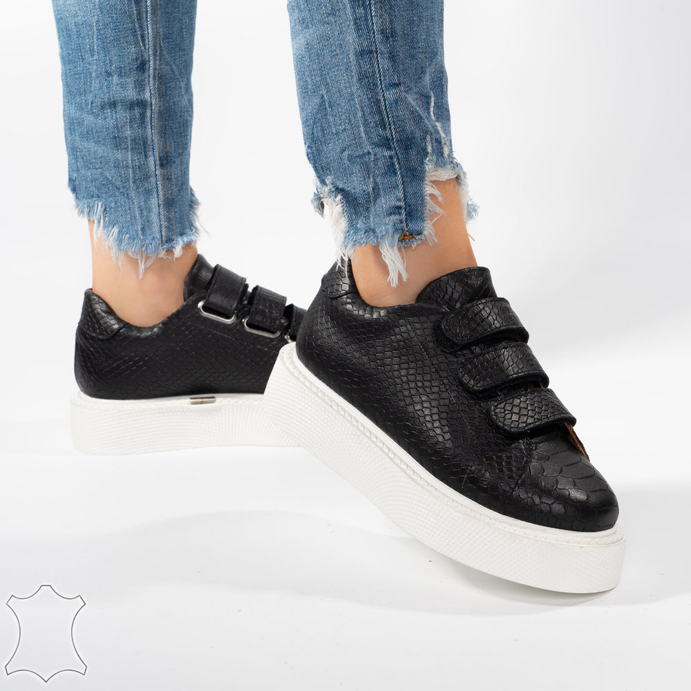 
                      
                        Pantofi Casual Din Piele Naturala Croco - Betsy Negri
                      
                    