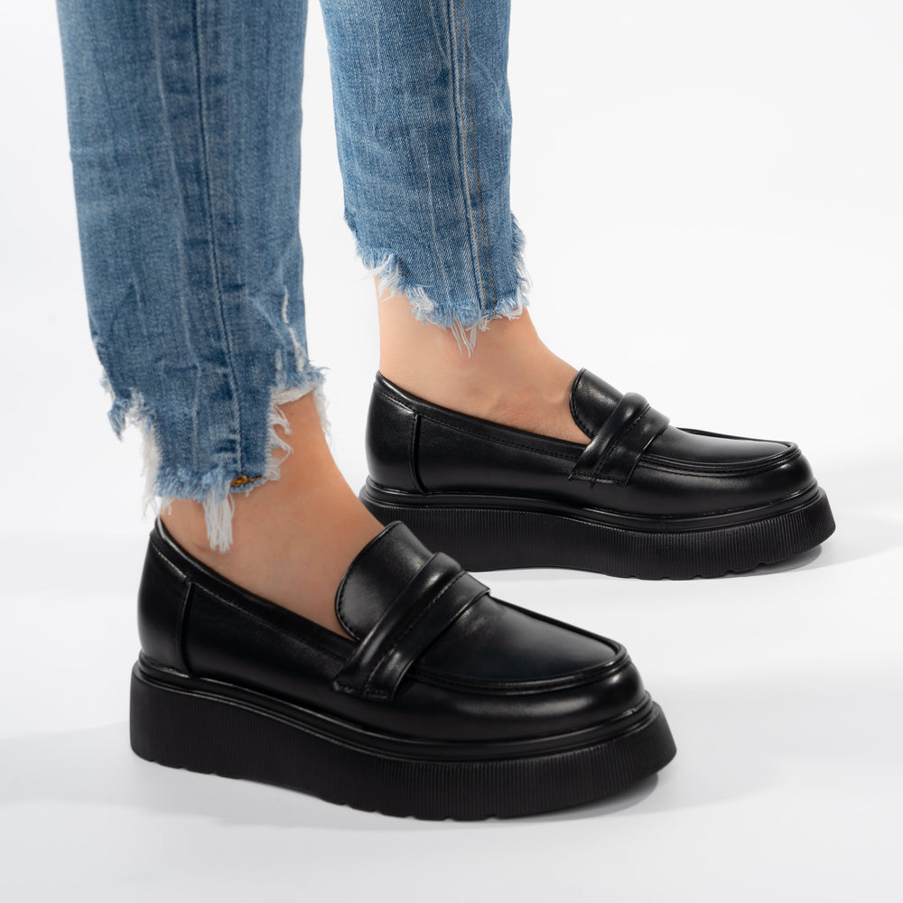 
                      
                        Pantofi Casual Tip Mocasini - Coco Negru
                      
                    